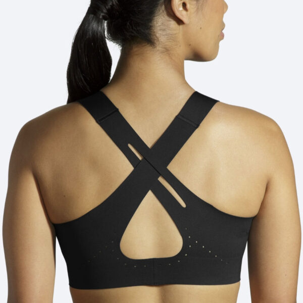 برا ورزشی بروکس Brooks Dare Crossback run bra 2 مشکی