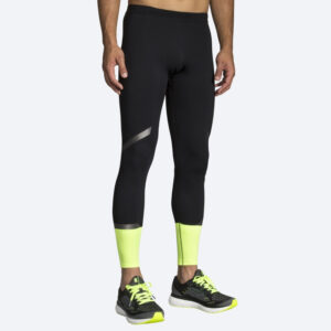 لگ رانینگ مردانه بروکس Brooks Carbonite Tight مشکی فسفری