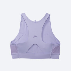 نیمتنه ورزشی بروکس Brooks 3Pocket Run bra ویولت