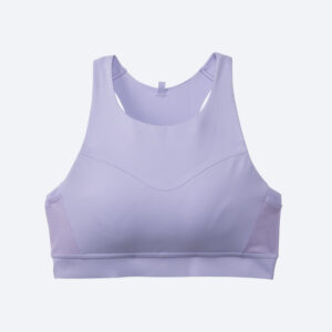 نیمتنه ورزشی بروکس Brooks 3Pocket Run bra ویولت
