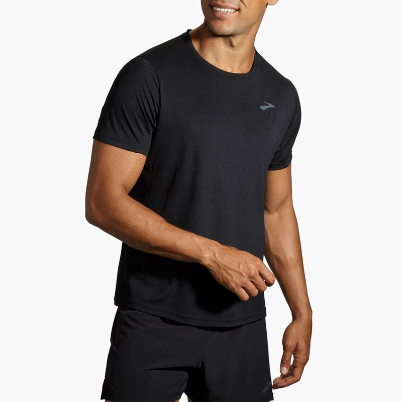 تیشرت ورزشی مردانه بروکس Brooks Atmosphere short sleeve مشکی