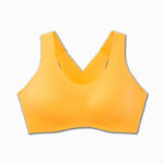 برا ورزشی بروکس Brooks Dare Crossback run bra زعفرانی