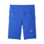 شورت تایت ورزشی زنانه بروکس Brooks Short Tight 8" N آبی کاربنی