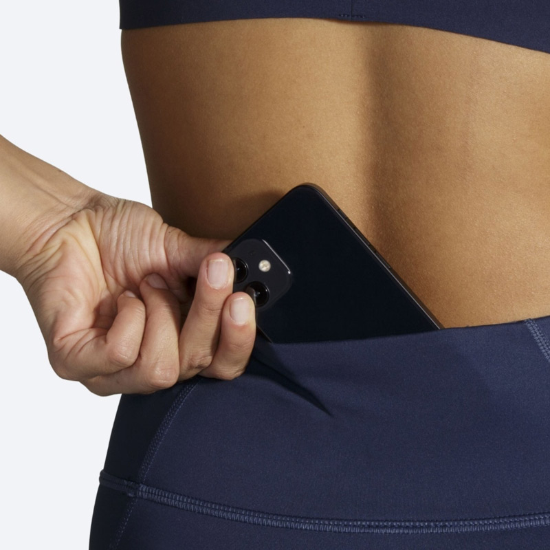 شورت تایت ورزشی زنانه بروکس Brooks Short Tight 8" N سرمه ای
