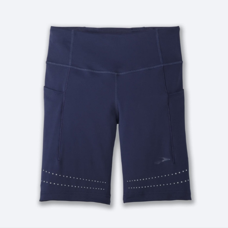 شورت تایت ورزشی زنانه بروکس Brooks Short Tight 8" N سرمه ای