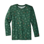 بلوز ورزشی مردانه بروکس Brooks Distance Long Sleeve سبز طرح دار