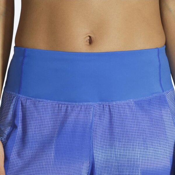 شورت ورزشی زنانه بروکس Brooks Chaser 7" Short آبی طرح دار
