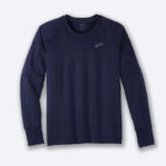 بلوز ورزشی ترمال مردانه بروکس Brooks Thermal Long Sleeve سرمه ای