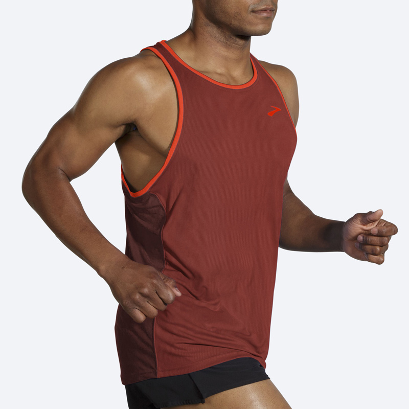 تاپ ورزشی مردانه بروکس Brooks Atmosphere Singlet مسی