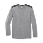 بلوز ورزشی مردانه بروکس Brooks Distance Long Sleeve طوسی