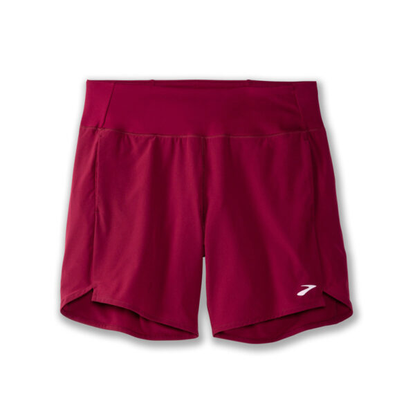 شورت ورزشی زنانه بروکس Brooks Chaser 7" Short زرشکی