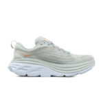 کفش رانینگ زنانه هوکا Hoka Women's Running Shoes Bondi 8 طوسی روشن