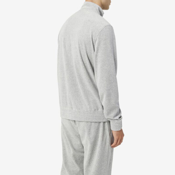 سویشرت ورزشی مردانه فیلا Fila Sport O-Fit Velour Sweatshirt طوسی