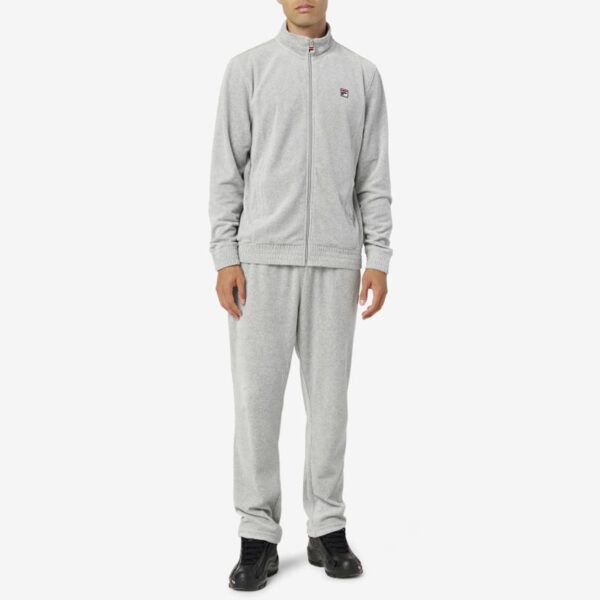 سویشرت ورزشی مردانه فیلا Fila Sport O-Fit Velour Sweatshirt طوسی
