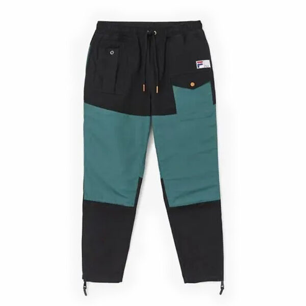 شلوار کارگو ورزشی مردانه فیلا Fila Sport Amazon Cargo Pant مشکی سبز