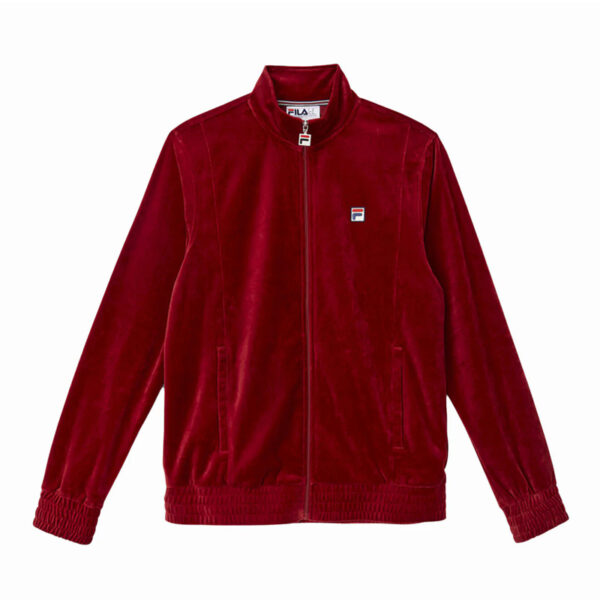 سویشرت ورزشی مردانه فیلا Fila Sport O-Fit Velour Sweatshirt زرشکی