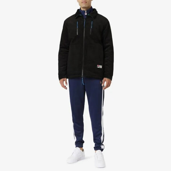 کاپشن دو رو ورزشی مردانه فیلا Fila Sport Crank Reversible Jacket مشکی سبز
