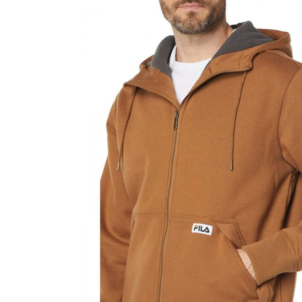 هودی ورزشی مردانه فیلا Fila Sport Sherpa Lind Hoodie شتری