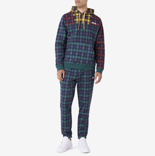 شلوار ورزشی مردانه فیلا Fila Sport Drom Plaid Pant طرح چهارخانه