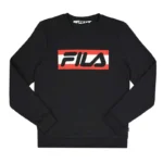 بلوز ورزشی مردانه فیلا Fila Sport Adlai Long Sleeve Crew مشکی
