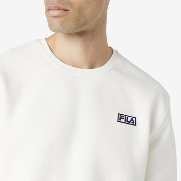 بلوز ورزشی مردانه فیلا Fila Sport Garran Long Sleeve Crew شیری