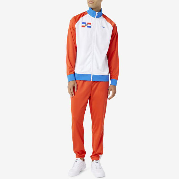 شلوار ورزشی مردانه فیلا Fila Sport Dominican Republic Pant قرمز سفید