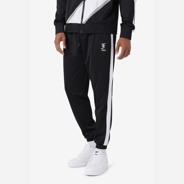 شلوار ورزشی مردانه فیلا Fila Sport Runi Track Pant مشکی سفید