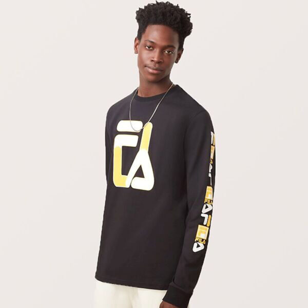 بلوز ورزشی مردانه فیلا Fila Sport Sandro Long Sleeve مشکی