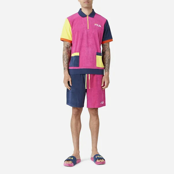 تیشرت ورزشی مردانه فیلا Fila Sport Analus Tee ارغوانی
