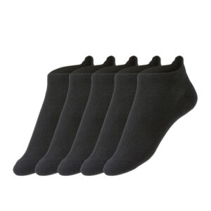 جوراب رانینگ مردانه کریویت Crivit Chaussettes De Running (پک پنج جفتی) مشکی