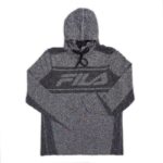 هودی ورزشی مردانه فیلا Fila Sport Sawyer Engineered Hoodie طوسی