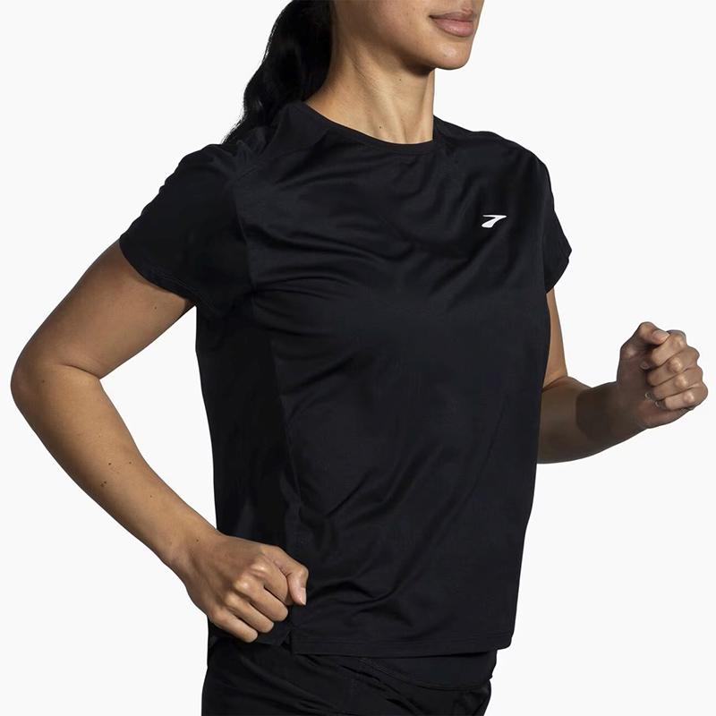 تیشرت ورزشی زنانه بروکس Brooks Sprint Free short sleeve 2 مشکی