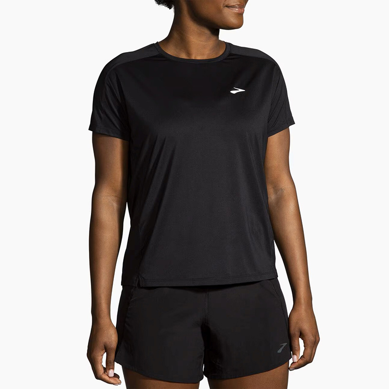 تیشرت ورزشی زنانه بروکس Brooks Sprint Free short sleeve 2 مشکی