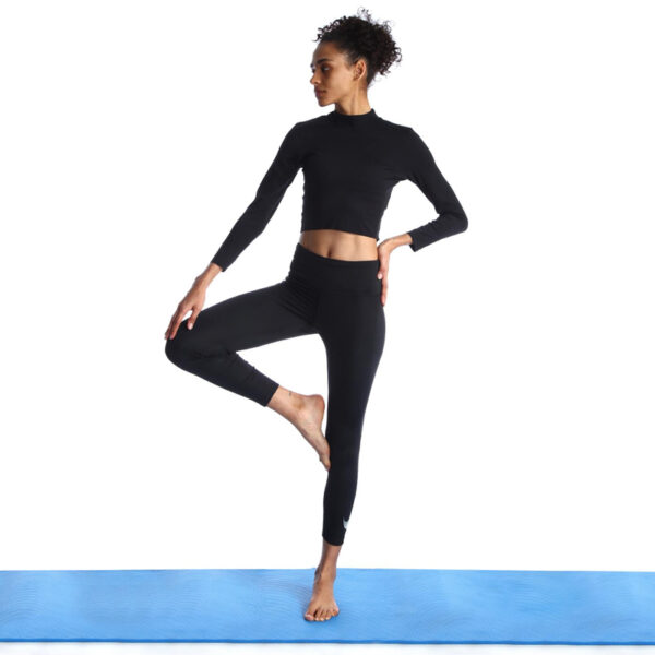 کراپ بلوز ورزشی نایک Nike Sport Crop Crew مشکی