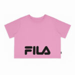 کراپ تیشرت ورزشی زنانه فیلا Fila Sport Crop T-Shirt ارکیده
