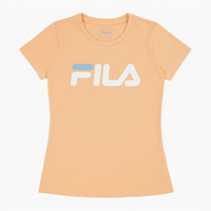 تیشرت ورزشی زنانه فیلا Fila Sport T-Shirt هلویی مخملی