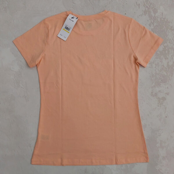 تیشرت ورزشی زنانه فیلا Fila Sport T-Shirt هلویی مخملی