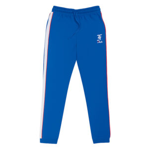 شلوار ورزشی گرمکن مردانه فیلا Fila Sport Runi Track Pant آبی کاربنی سفید