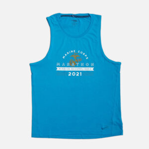 تاپ ورزشی مردانه بروکس Brooks Distance Graphic Tank آبی الکتریک طرح دار