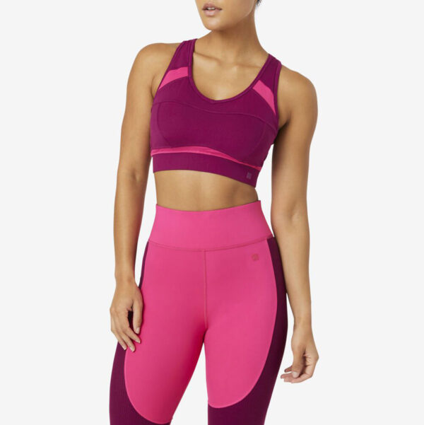 برا ورزشی زنانه فیلا Fila Sport Bra 01 انگوری ارغوانی