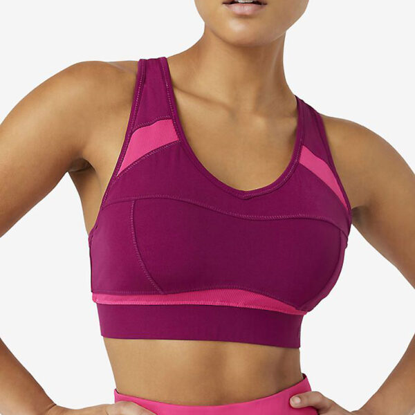 برا ورزشی زنانه فیلا Fila Sport Bra 01 انگوری ارغوانی
