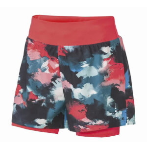 شورت کشاله دار ورزشی زنانه کریویت Crivit Funktions Short طرح آبرنگ