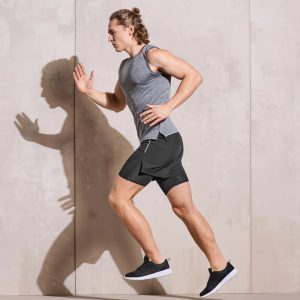 شورت کشاله دار ورزشی مردانه کریویت Crivit Sport Funktions Short مشکی