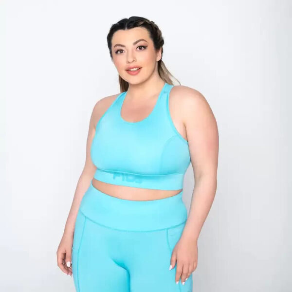 برا ورزشی زنانه فیلا Fila Uplifting Sport Bra فیروزه ای