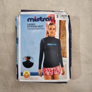 بلوز ورزشی زنانه میسترال Mistral Sport UV Rash shirt مشکی