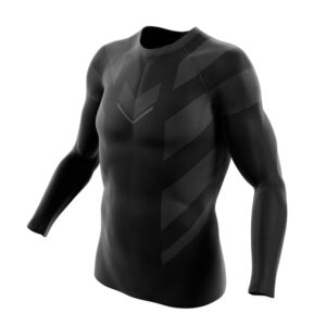 بلوز بیس لایر مردانه کوهنوردی کریویت Crivit Sous Vetement Technique Homme 01 مشکی