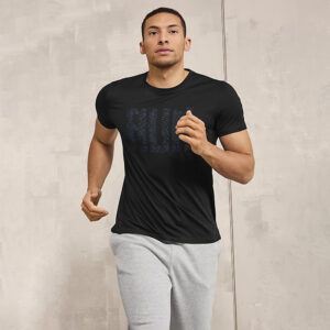تیشرت رانینگ مردانه کریویت Crivit Running T-Shirt مشکی