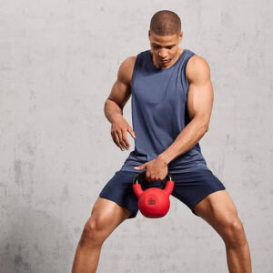 تاپ ورزشی مردانه کریویت Crivit Sport Funktions Tank Top 01 آبی نفتی