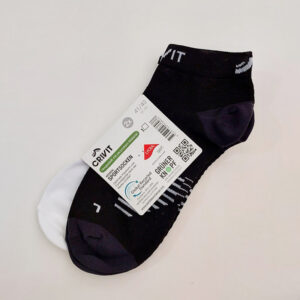 جوراب ورزشی کریویت Crivit Sport Socks Pack (پک دو جفتی) مشکی سفید