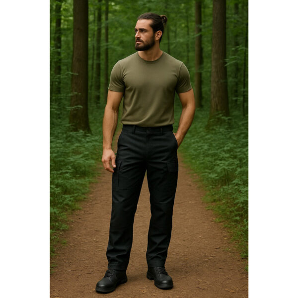 شلوار کارگو ورزشی مردانه کریویت Crivit Sport Cargo Pant مشکی